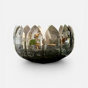 Reed & Barton Silver plate Lotus Lily dish bowl vintage